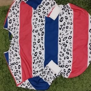 New Shein cheetah leopard print shirt 1xl